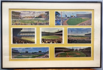 Collage Of Yankee Stadium Framed Pictures