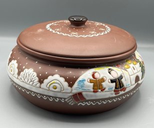 St. Petersburg Ceramic-ware Lidded Bowl