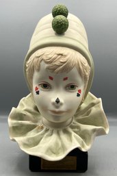 Cybis 1976 Porcelain Clown Bust - #42 - Made In USA