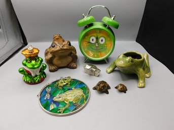 Lot Of Frogs, 8pcs