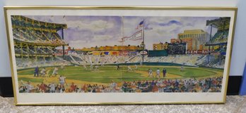 Joseph Golinkin Yankee Stadium Lithograph Limited Edition 1989 (84/500) 15' X 36'