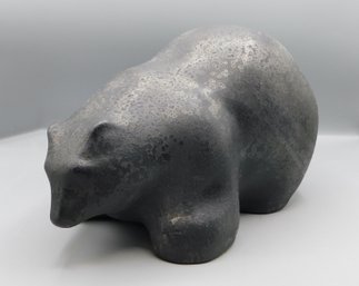 Ceramic Black Bear Figurine