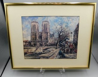 Notre Dome Framed Print