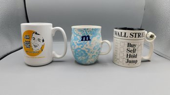 Lot Of 3 Assorted Mugs