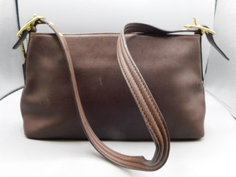 Leather Coach Shoulder Strap Bag - #J23-9861