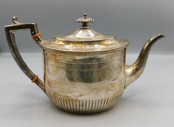 Luward & Sons Glasgow & London 1928 Silver-plated Teapot