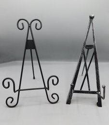 Lot Of 2 Metal Stands