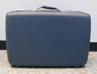 Blue American Tourister Hard Sided Suitcase