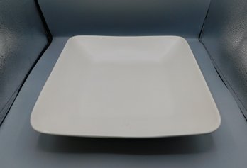 Gibson White Rectangle Dinner Plate