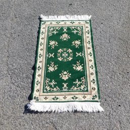 Beige & Green Runner 23' X 39.5'