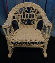 Child's Wicker Rocking Chair