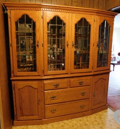 Solid Wood China Cabinet