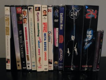 Assorted Lot Of Sealed DVDS 14pcs