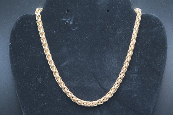 Gold Tone Costume Chunky Chain Necklace