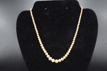 Faux Pearl Necklace