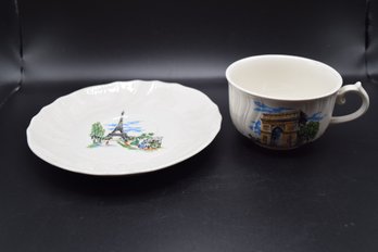 Creation Clary Tea Cup And Saucer - 2 Piece Lot