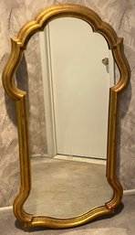 Solid Wood Gold Painted Framed Wall Mirror