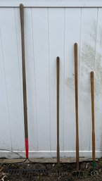 Garden Rakes - 4 Total