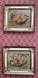 Decorative Fruit Bowl Pattern Framed Prints - 2 Total