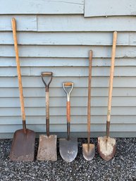 Garden Shovels - 5 Total