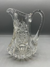 Cut Crystal Pitcher