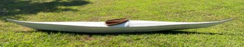 Handmade 20 FT Canvas Wooden Canoe