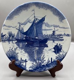 Delfts Blauw Chemkefa Made In Holland Plate