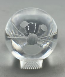 Crystal Mouse Paperweight