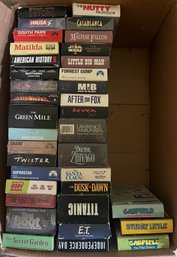 Assorted VHS Tapes - 36 Total