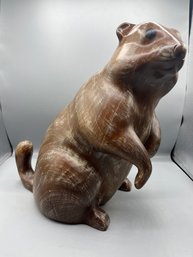 Decorative Resin Squirrel Statue