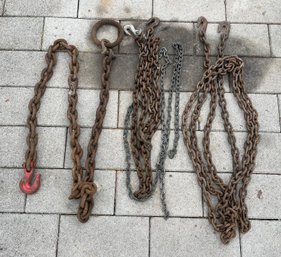 Assorted Lot Of Chains - 4 Total