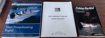 Powerboating And Fishing Book Lot Of 3