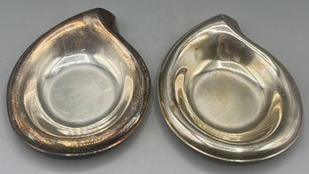 Rogers Bros International Silver Plated Nut Dish - 2 Total