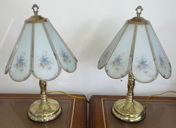 Decorative Glass Touch Table Lamps - 2 Total