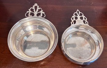 Sterling Silver Porringer Bowls- 2 Pieces 1.27ozt & 1.25ozt 2 Piece Lot