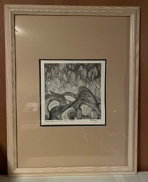 Finley Pencil Signed - Rush Hour In Central Park - Framed Print