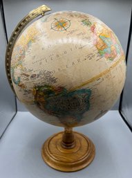 Replogle 12 INCH World Globe With Wooden Base