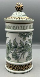 Decorative Porcelain Lidded Jar