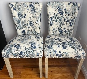 R.K Home Furnishings INC Custom Upholstered Accent Chairs - 2 Total