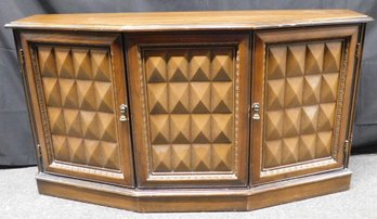 Wooden TV Console With Storage