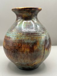 Handcrafted Pottery Glazed Vase