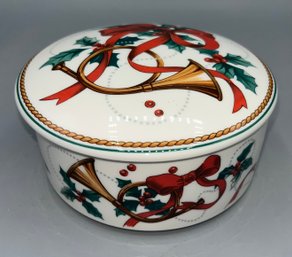 Mikasa Jubilation Pattern Porcelain Lidded Bowl