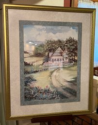 Evans Framed Print - At Home