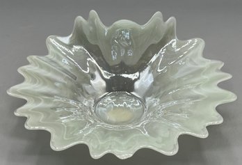 Arte Murano Art Glass Bowl - Made In Italy
