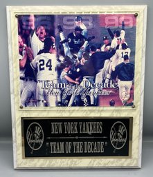 New York Yankees - Team Of The Decade Wall Plaque