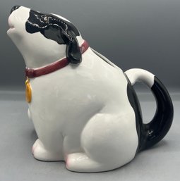 Clay Art 1992 - Dog Bone Pitcher - Made In Taiwan