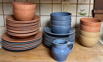 Potter & Smith Ceramic Tableware Set - 36 Pieces Total