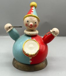 Marco Music Crafts Wooden Music Box Drummer Figurine