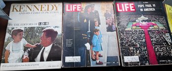 LIFE Magazine Lot- JFK, 9/11, Vietnam, & Special 50 Year Anniversary Edition 10 Piece Lot