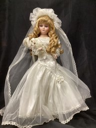 Bradley's COLLECTIBLES Wedding Doll 4742Kd